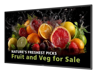 PHILIPS Digital Signage 43BDL5050D / 42.5", 3840 x 2160, 4K Ultra HD, 600 cd/m², crna